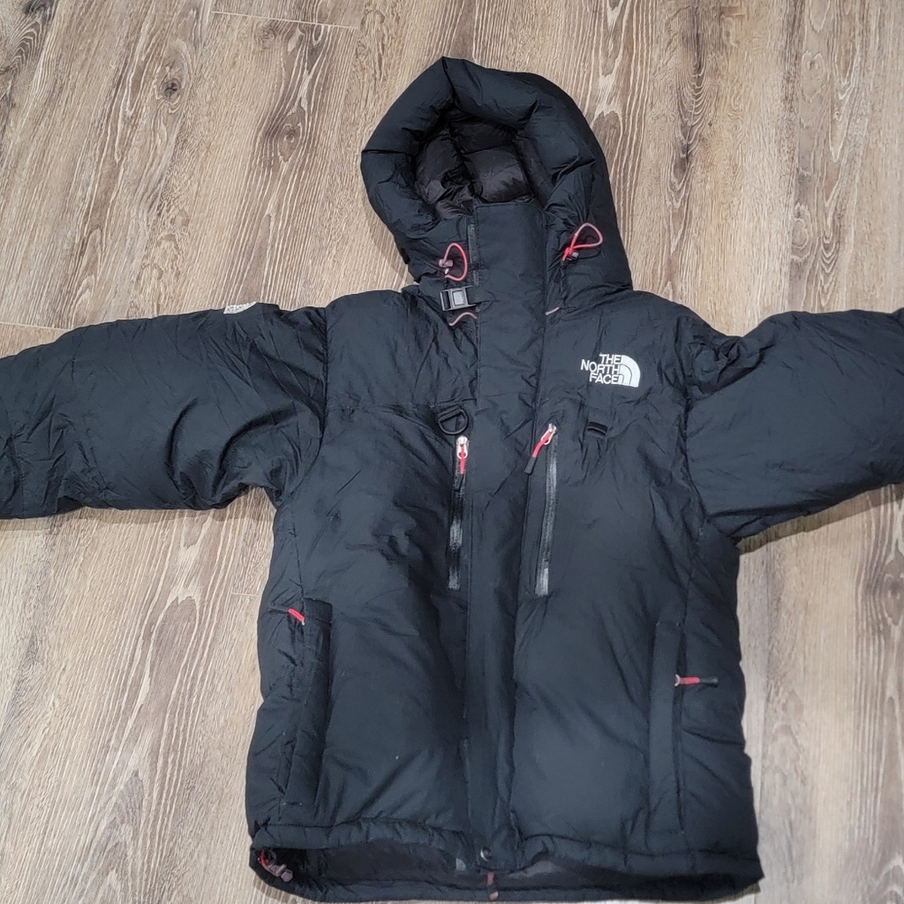 The North Face 800 Himalayan Summit Series Puffer Down Parka Jacket Black S - Picture 16 of 16